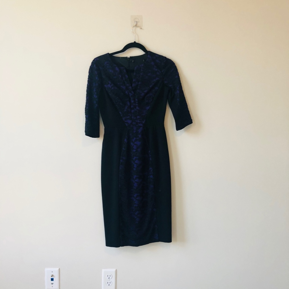 NWOT Black Halo Sample Dress Size 6
